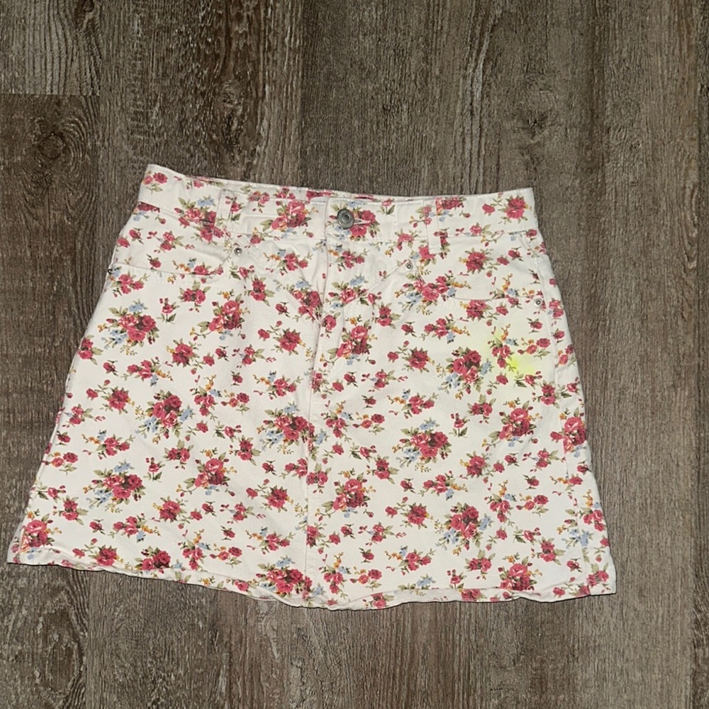 Zara Pink Mini A-Line Skirt